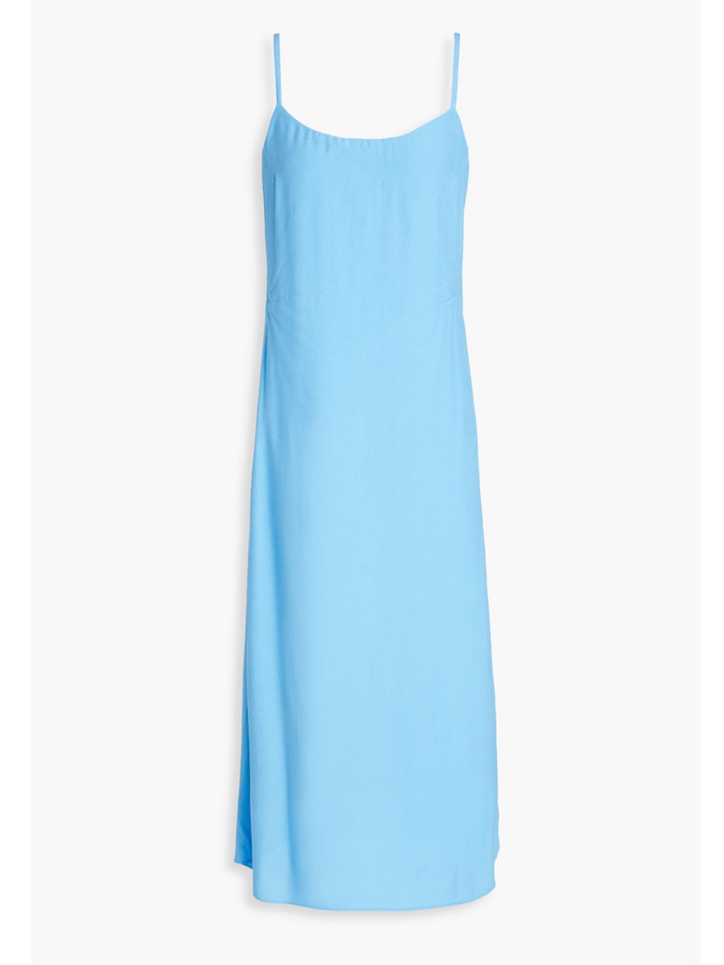 Melissa Odabash Primrose Lace-Up Crepe Midi Dress